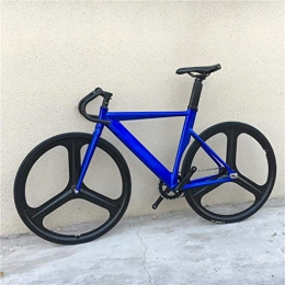 WND Bici da strada WND   Telaio in Lega di Alluminio muscoloso 48 cm 52 cm 56 cm   Bicicletta da Pista, Blu, 56 cm (180-190 cm)