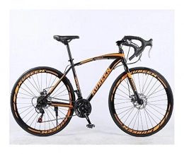 NOLOGO Bici da strada XDYBH 400C 21 velocit Road Bike Facile da Guidare (Color : Orange)