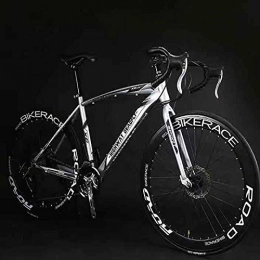 XIAOSHAN Bici XiAOSHAN Road Racing Bicycle Variable Speed Dead Fly Super Light Solid Tire Live Cycle 26" 24 Male and Female Students Adult