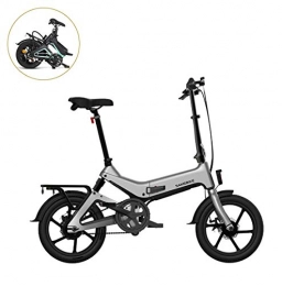 CCDYLQ Bici 16" 36V Mountain Bike elettrica, 350W per Adulti Urbano Ebike Bicicletta con Rimovibile 36V / 7.5Ah Batteria, Professionista Speed ​​Gear, tachimetro LCD per la Corsa, A