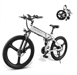 CCDYLQ Bici elettriches 26" Pieghevole Elettrico ciclomotore Biciclette, Biciclette Pieghevoli elettriche per Adulti Bike 350W Brushless MotorRiding, Professionista velocità Gear, tachimetro LCD per Casual Outdoor, A