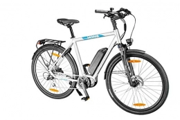 Lamtwheel Bici elettriches 27, 5" Bicicletta Elettrica per Adulti Mountain Bike Elettrica Freno a Disco Idraulico 36V 250W 9, 6Ah Bici Leggero all Terrain Gamma di 45 km - Professionale a 8 velocità (Uomo)