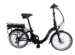 8Fun Bici elettriches 8Fun Ebike bicicletta elettrica bicicletta pieghevole in lega 50, 8cm, 250W, 36V 10.4a lithium-e20F01bl