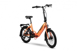 9TRANSPORT Bici elettriches 9TRANSPORT E-Bike, Bicicletta Eléctrica Noa pieghevole, motore 250W, 25 km / h, batteria 36 V, 10 Ah, colore corallo