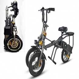 AA100 Bici elettriches AA100 Bicicletta elettrica a Tre Ruote Pieghevole / Materiale in Lega di Alluminio Leggero / Display Intelligente e Batteria al Litio 10.4AH * 2.