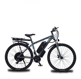 AISHFP Bici elettriches Adulti elettrica Mountain Bike, 48V Batteria al Litio, con Display LCD Multifunzione Biciclette, ad Alta Resistenza Telaio Lega di Alluminio E-Bikes, 29 Pollici Ruote, A