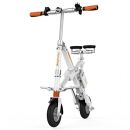 AIRWHEEL Bici Airwheel E6pieghevole bicicletta elettrica con batteria asportabile, White