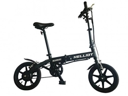 All-Bikes Bici All-Bikes Ebike, Bici elettrica, pieghevole, batteria, litio, motore (Nero)