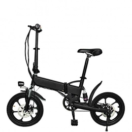 AMEY Bici elettriches AMEY 16" Biciclette Leggero elettrici per Adulti, 250W 36V 7.8AH Batteria al Litio Rimovibile, Città Biciclette velocità Massima con 3 modalità di Guida