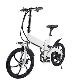 AMEY Bici AMEY Smart elettrica Mountain Bike per Adulti, Foldablke 20 Pollici 36V E-Bici con 5.2AH Batteria al Litio, Città Biciclette velocità Massima 25 kmh