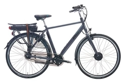 amiGO Bici Amigo E-Vibe S2 - Bicicletta elettrica da uomo, 28", con cambio Shimano a 7 marce, adatta a partire da 175-180 cm, colore: grigio