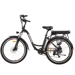 Ancheer Bici elettriches ANCHEER Vca005685_EU, Bicicletta elettrica Unisex, Nero, 26 Zoll Rad
