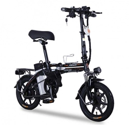 Archer Bici Archer - Bicicletta elettrica 48V25A, 14", in alluminio, pieghevole, ad alte prestazioni, per montagna, neve, spiaggia, colore nero