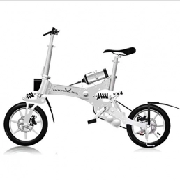 Archer Bicicletta Elettrica Batteria al Litio Facile da Piegare Motore Potente pi modalit di Guida Ricaricabile Veloce Bianca