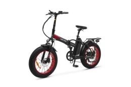 Argento Bici elettriches Argento Mini Max GT Foldable E-bike, Ruote Fat 20"x 4, Freni Idraulici, Batteria 615Wh, Motore 250W, Peso Max Supportato 100 kg