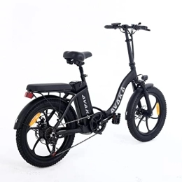 Generic Bici elettriches AVAKA BZ20 250W Fat Tire Bicicletta Elettrica Pieghevole, 20 Pollici, con Batteria Rimovibile da 36 V / 15 Ah, 25 km / h Carico 120 kg, Ricezione Entro 3-7 Giorni