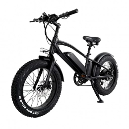 AWJ Bici elettriches AWJ Bici elettrica per Adulti 750W Bicicletta elettrica da Montagna 10Ah Batteria al Litio 20 Pollici Bicicletta elettrica con Pneumatici Grassi 45 km / h