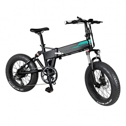 AWJ Bici elettriches AWJ Bici elettriche per Adulti Bicicletta elettrica Pieghevole per Adulti 500W 27 mph Mountain Bike elettrica Full Suspension Pieghevole 20x4.0 Pollici Fat Tire Ebike