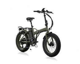 BAD BIKE Bici BAD BIKE | BAD 250W - Made in Italy - E-Bike Bici Elettrica Pedalata Assistita per Adulto Unisex - Batteria Rimovibile al Litio - Bicicletta per Città e Strade di Campagna (Verde Militare)