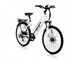 BAD BIKE Bici elettriches BAD BIKE | EVO Standard - Made in Italy - E-Bike Bici Elettrica Pedalata Assistita per Adulto Unisex 250W- Batteria Rimovibile al Litio - Bicicletta per Città e Strade di Campagna (Bianco Perla)
