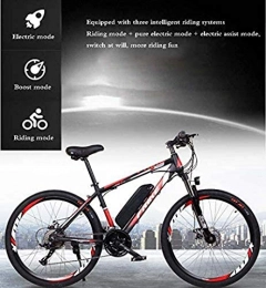 baozge Bici elettriches baozge Mountain Bike elettrica per Adulti Bicicletta elettrica da 26 Pollici Bicicletta con Cambio Rimovibile 36V 8AH / 10 AH agli ioni di Litio 21 / 27 velocità-C_21 velocità 36V8Ah