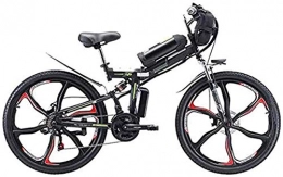 Capacity Bici Bici da neve elettrica, 26 '' pieghevole mountain mountain bike, bicicletta elettrica con batteria agli ioni di litio da 48V 8Ah / 13ah / 20Ah, sospen.