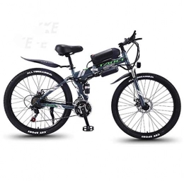 LLLQQQ Bici elettriches Bici elettrica, 26" Mountain Bike per Adulti, all Terrain Biciclette 21-velocit, 36V 30KM Pure Chilometraggio Batteria Rimovibile agli ioni di Litio