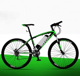 LLLQQQ Bici elettriches Bici elettrica, 26" Mountain Bike per Adulti, all Terrain Biciclette, 30 km / H Safe Speed ?100 km Endurance Rimovibile agli ioni di Litio, Smart-Bici