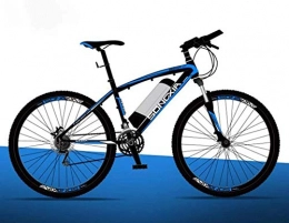 baozge Bici elettriches Bici elettrica 26 Mountain Bike per Adulti Biciclette Fuoristrada 30Km / H velocità sicura 100Km Batteria agli ioni di Litio Rimovibile Endurance-Blu A1_36V / 26in