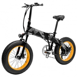AZUNX Bici Bici Elettrica Bicicletta da Montagna Pieghevole 1000W E-Bike in Alluminio Impermeabile per Adulti con Display LCD Rimovibile con Batteria al Litio