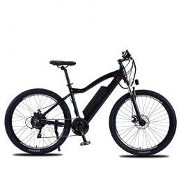 AWJ Bici elettriches Bici elettrica da 500 W 27, 5 '' Mountain Bike elettrica per Adulti, Bici elettrica da 48 V con Batteria Rimovibile da 10 Ah, Cambio Professionale 21 / velocità