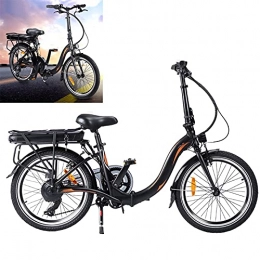 CM67 Bici Bici elettrica Guidare a una velocità massima di 25 km / h Bicicletta Elettriche Capacità della batteria agli ioni di litio (AH) 10AH Bici pieghevole Misura pneumatici 20 pollici, nero