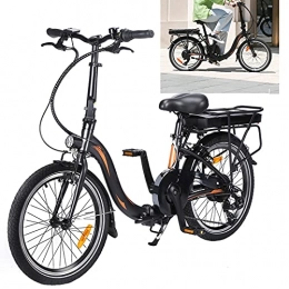 CM67 Bici Bici elettrica Guidare a una velocità massima di 25 km / h Bicicletta Elettriche Capacità della batteria agli ioni di litio (AH) 10AH Bici uomo Misura pneumatici 20 pollici, nero