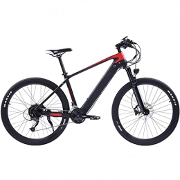 LIU Bici elettriches Bici elettrica per Adulti 350W 48V Bicicletta elettrica in Fibra di Carbonio Freno Idraulico Mountain Bike Colore LCD 27 velocità 20 mph (Taglia : B)