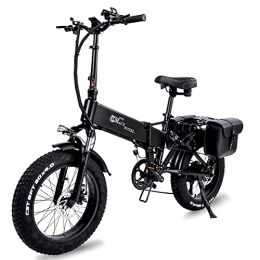 YANGAC Bici Bici Elettrica Pieghevole, E-Bike con 750W Motore + 48V 15AH Batteria Rimovibile Nascosta, Fino a 45 km / h, EU Warehouse