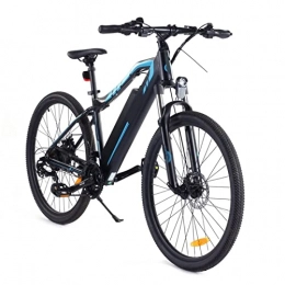 AWJ Bici elettriches Bici elettrica Pieghevole per Adulti da 250 W 25 km / h, Bicicletta elettrica da Montagna 27, 5 Pollici, Bicicletta elettrica a Batteria 48 V 12, 5 Ah
