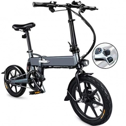 MJLXY Bici elettriches Bici Elettrica Pieghevole per Adulti, Dopo Il Doppio Freno a Disco Il Freno È più Stabile e più Efficace 250W Motore velocità Massima 25KM / H E-Bike
