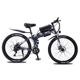 LIU Bici elettriches Bici elettrica pieghevole per adulti Motore ad alta velocità da 350 W, batteria Ebike rimovibile da 10 Ah da 36 V, 21 velocità, pneumatico da 26 pollici Bici elettrica pieghevole per bici elettriche