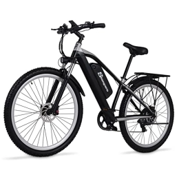Shengmilo Bici Bici elettriche per 29 * 2.25 per adulti, mountain bike elettrica Shengmilo M90, motore con coppia di 56 N∙m, telaio in lega di alluminio, display LCD, batteria ad alta capacità 48V