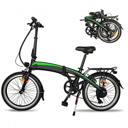 CM67 Bici Bici pedalata assistita, Con Batteria Rimovibile, 36 V, 7.5 Ah, 250W, 3 modalità di guida, Shimano a 7 velocità，E-Bike, Per adulti, in lega di alluminio, Fino a 25 km / h