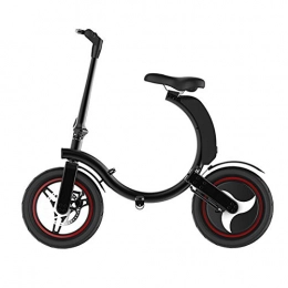 Caogene Bici elettriches Bici pieghevole elettrica, Bicicletta Concept, Dotato di fari e doppi dischi freno, motore ad alta velocità da 450 W e crociera di 38 km, è uno strumento ideale per i pendolari e il tempo libero.