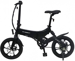 HCMNME Bici elettriches Bicicletta durevole di alta qualità, Biciclette elettriche, biciclette pieghevoli Biking elettrico pieghevole bicicletta elettrica 250W Motore Motore Biciclette ciclomotori elettrici for adulti Donne