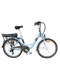NEWTON VAE Bici elettriches Bicicletta Electrique-VAE City Newton Urban 26 Alluminio Misto Femmina-Maschio 6 Marce con LCD, Motore 250w Grigio Titanio