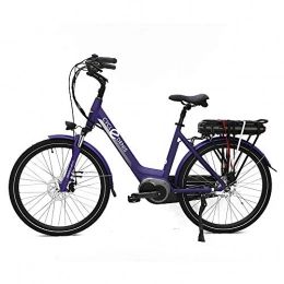 XBN Bici elettriches Bicicletta elettrica, 250 Watt, 26 pollici, 36 V / 13 Ah, batteria agli ioni di litio Trekking Pedelec (viola)