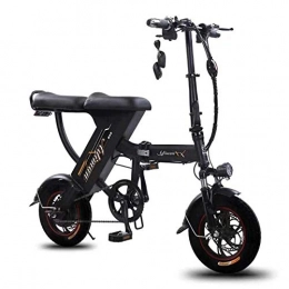 GXF-electric bicycle Bici elettriches Bicicletta elettrica ad alto contenuto di carbonio portatile pieghevole for adulti bicicletta 48V batteria al litio motore brushless 350W, antifurto elettronico intelligente a distanza