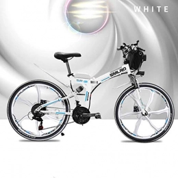 WRJY Bici elettriches Bicicletta elettrica da Mountain Bike a 21 velocità 48V 350W 10Ah Motore Elettrico da 48 Volt 350 Watt