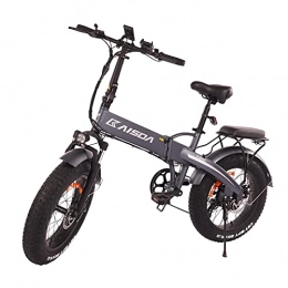 KAISDA Bici Bicicletta elettrica da neve 500W Ebike 20''Impermeabile Mini bici pieghevoli potenti con freni a doppio disco Fat Tire Bike Motor professionale Shimano 7 marce