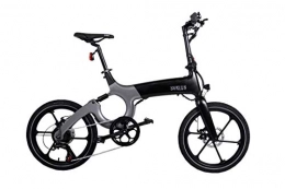 Bicicletta elettrica manubrio pieghevole ruote 20 pollici alluminio telaio design in magnesio