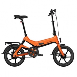 Bicicletta elettrica Pieghevole 16"Samebike, 36V 7.5Ah Batteria al Litio incorporata Bicicletta elettrica in Lega di magnesio