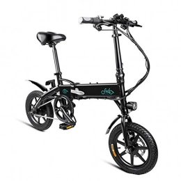 Bettying Bici elettriches Bicicletta elettrica Pieghevole FIIDO D1 Ebike con Motore da 250 W, velocit Massima di 25 km / h e Tre modalit di Lavoro, carico utile di 120 kg per Adulti (10, 4 Ah Nero)